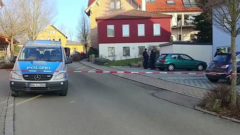 Střelec na jihu Německa pozabíjel šest členů své rodiny
